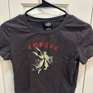 Empyre Black Graphic Short Sleeve T-Shirt